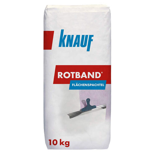 Knauf 4006379074235 Rotband-Spatola per superfici, Bianco, 10 kg