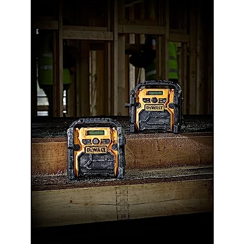 DeWalt DCR020-GB - Compatto Cantiere Radio Dab