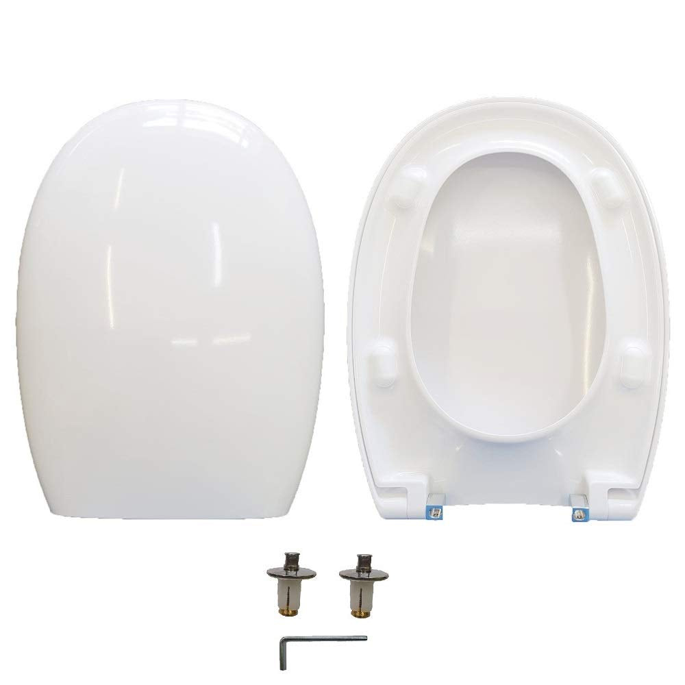 Copriwater Egg Pozzi Ginori termoindurente bianco Soft Close Originale