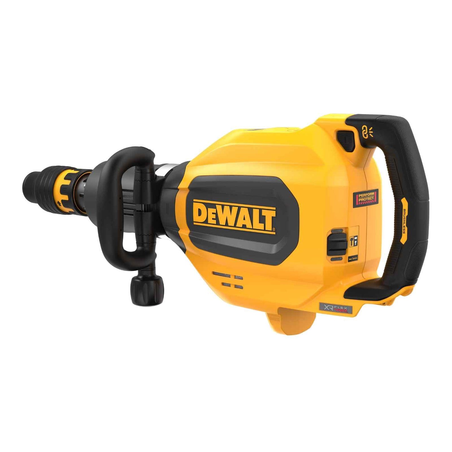 DeWALT Martello scalpello a batteria DCH911NK-XJ 54 V, martello demolitore con 27 Joule, 12 posizioni scalpellanti