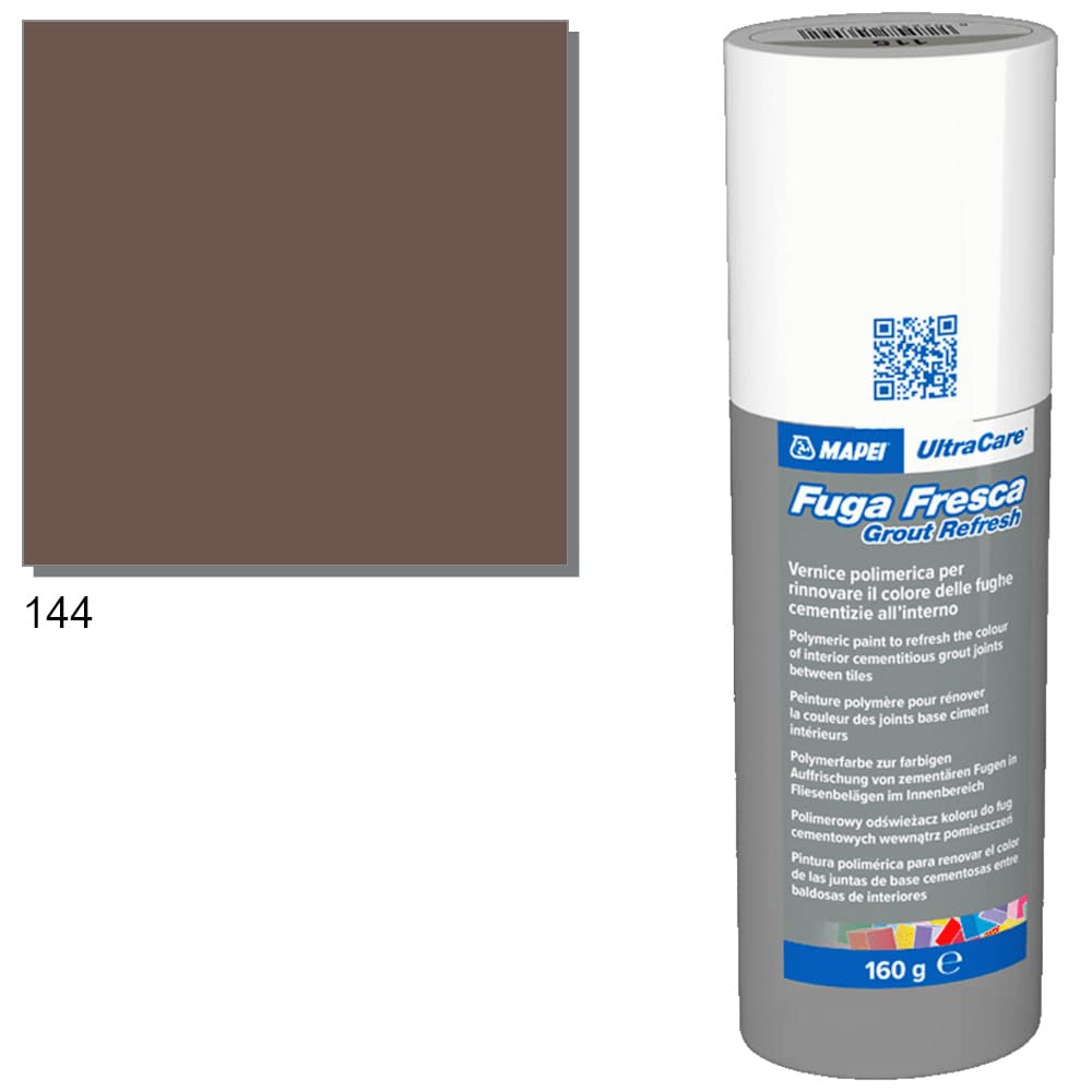 Mapei Ultracare FUGA FRESCA 144 CIOCCOLATO vernice polimerica per rinnovare il colore delle fughe cementizie Flacone 160gr.