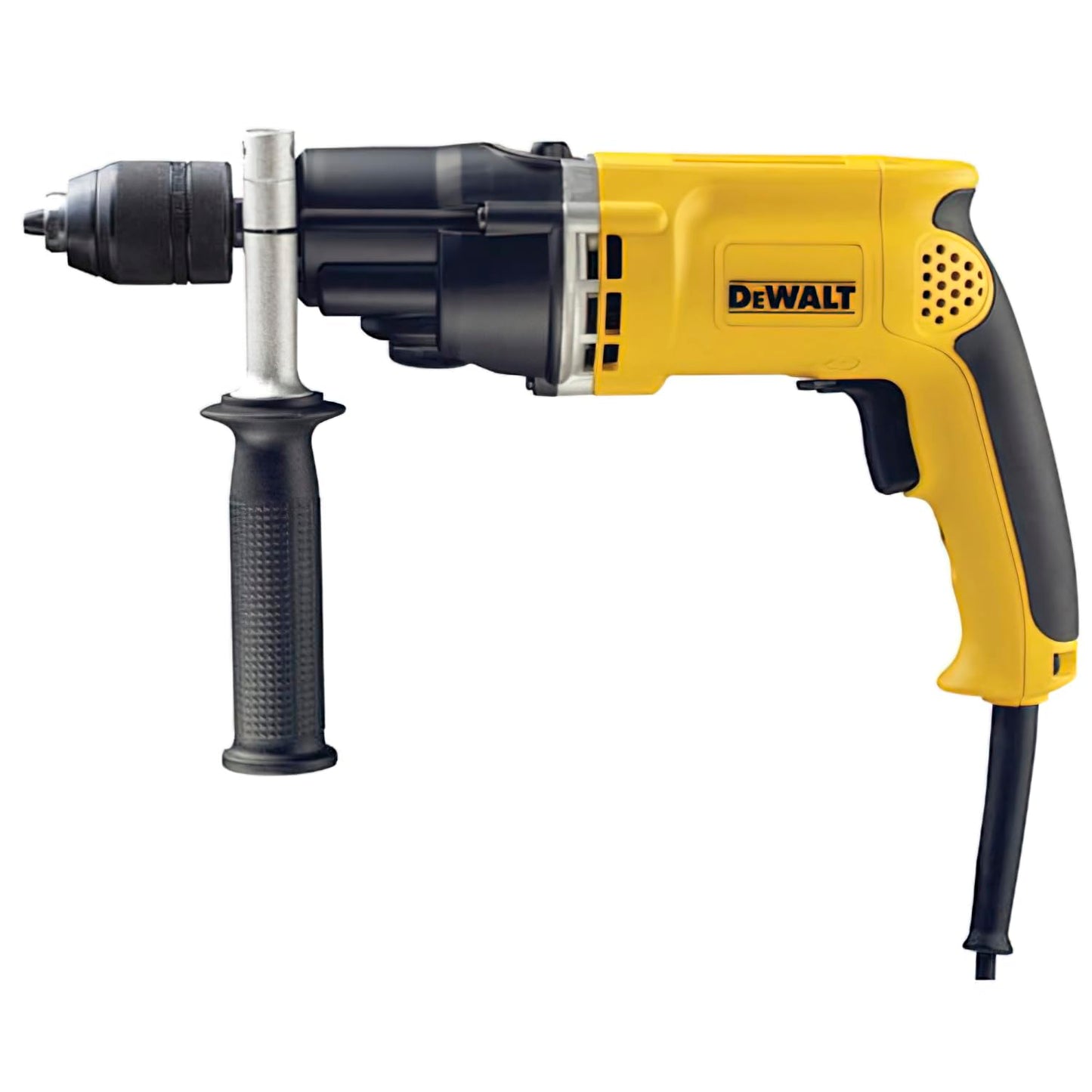 DeWalt, Dᴇ WALT D21805KS, QS Trapano a Percussione 2 Velocità, Mandrino Autoserrante, 13 mm, 770 W