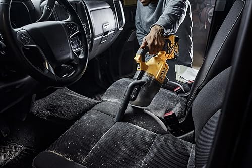 DeWalt DCV501LN-XJ - Aspiratore per solidi classe L XR 18V, Con prolunga per pavimenti e accessori, Include borsa per il trasporto, Senza caricatore/batteria