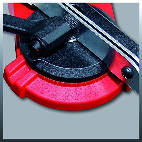 Einhell GC-CS 235 E Affilatrice Serraggio Automatico della Catena, 3000 RPM, 235 W, Rosso, Nero & 4599990 Mola Professionale di Ricambio 3,2