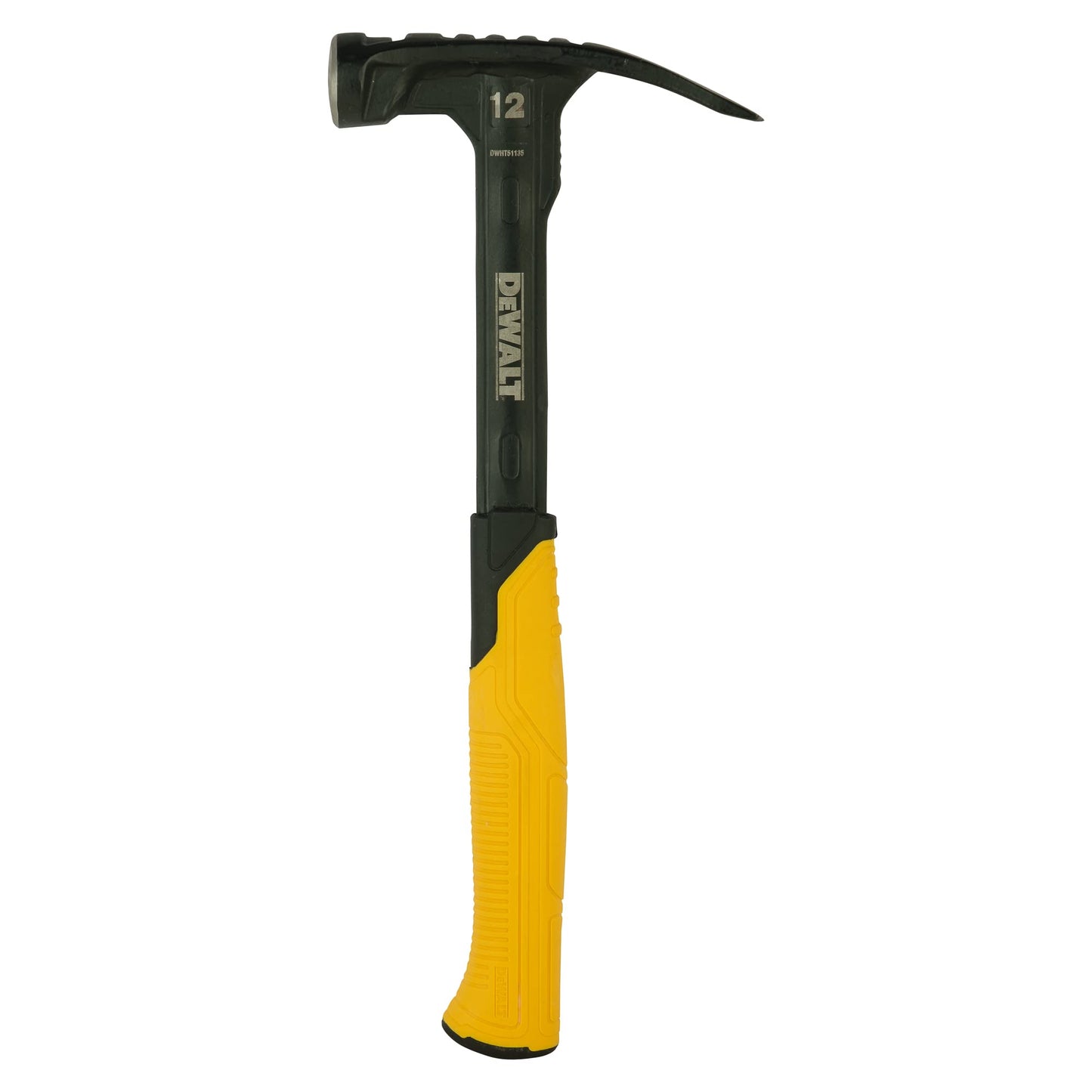 DeWalt XP - Martello da carpentiere curvo, 340 g, martello a doghe, ammortizzante, martello da carpentiere