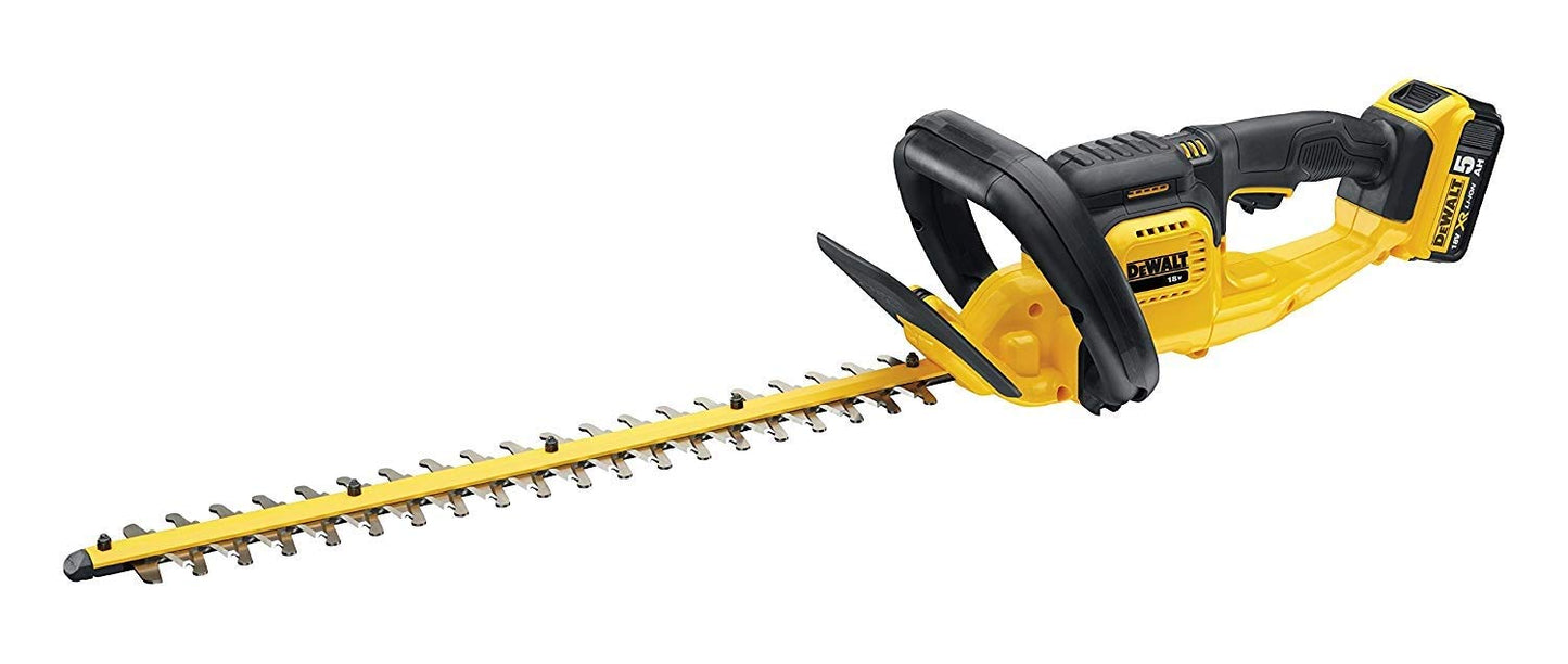 DEWALT DCM563P1-QW Tagliasiepi a Batteria, 18 V, 5.0 Ah, 55 cm