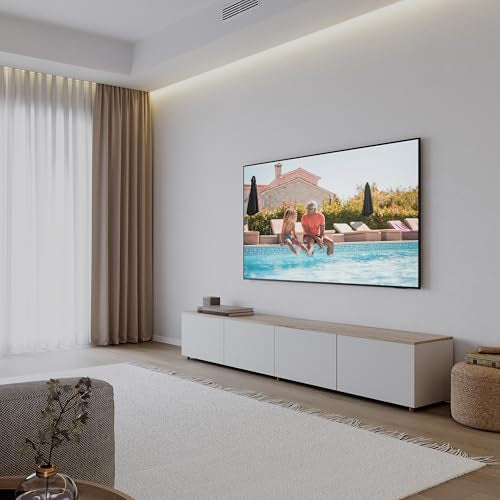 Samsung Smart TV 43" UE43DU8070UXZT, Crystal UHD 4K, 4K Upscaling, Airslim Design, DVBT-2, Q-Symphony & Adaptive Sound, Integrato con Bixby, comp con Alexa e Google Assistant, Black 2024