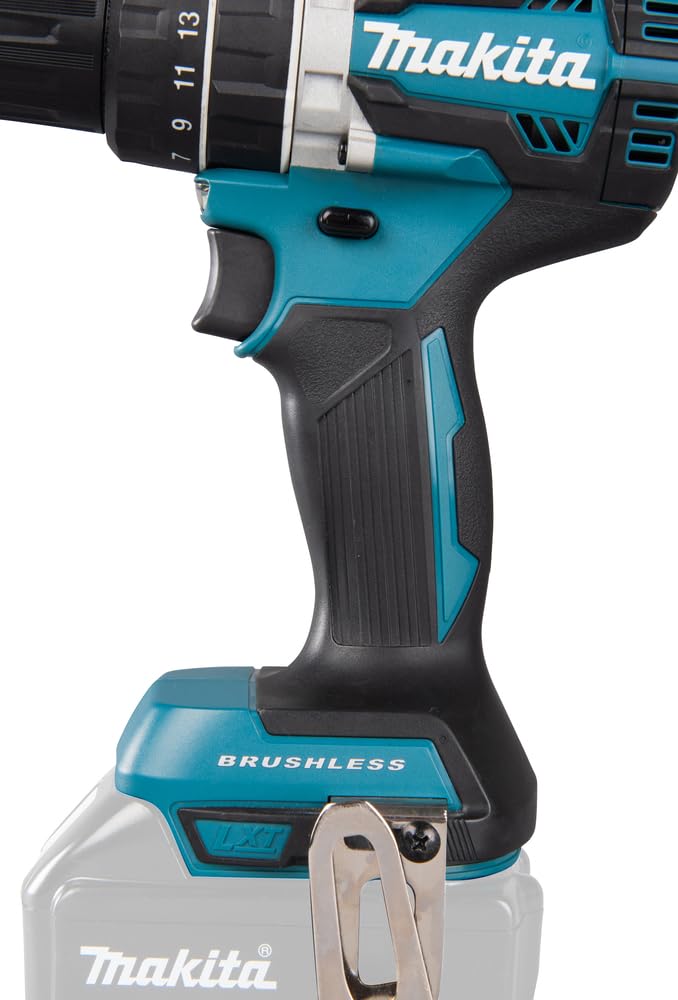 Makita DHP484Z Trapano senza fili con impugnatura a pistola, 18V, Nero/Blu