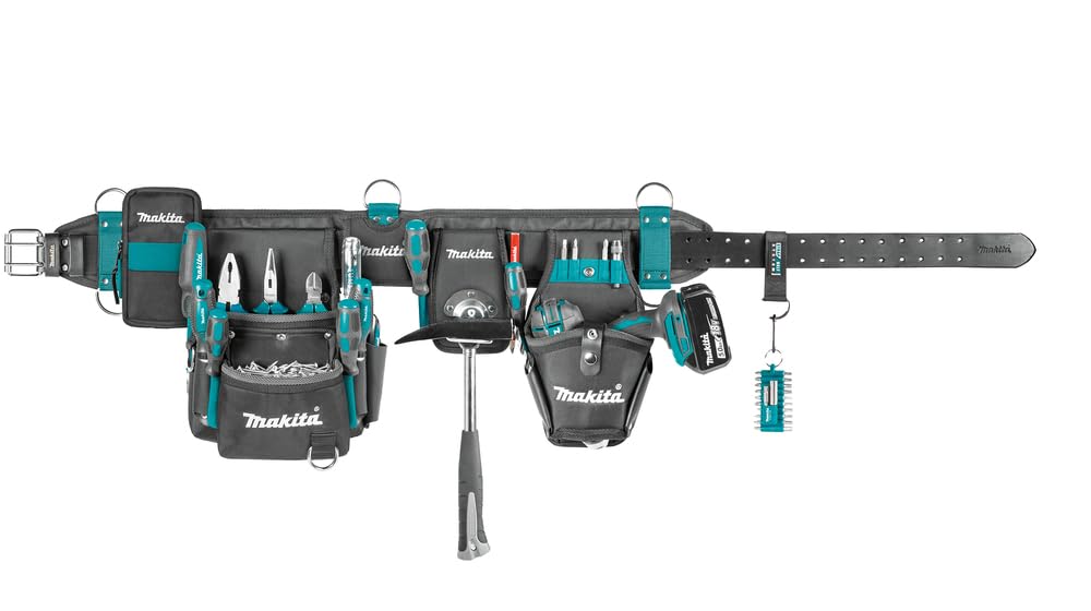 Makita E-05175 Ultimate - Set di cinture per attrezzi pesanti