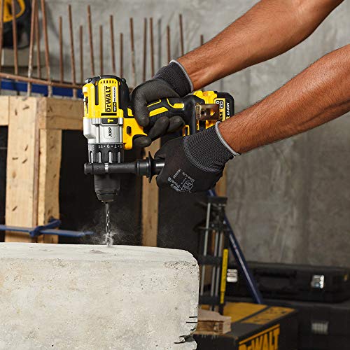 DeWalt DCD996NT-XJ Trapano con Percussione, XRP, 3 Velocità, in TSTAK, senza Batterie e Caricabatteria, Corpo Macchina, Giallo inero, Argento.