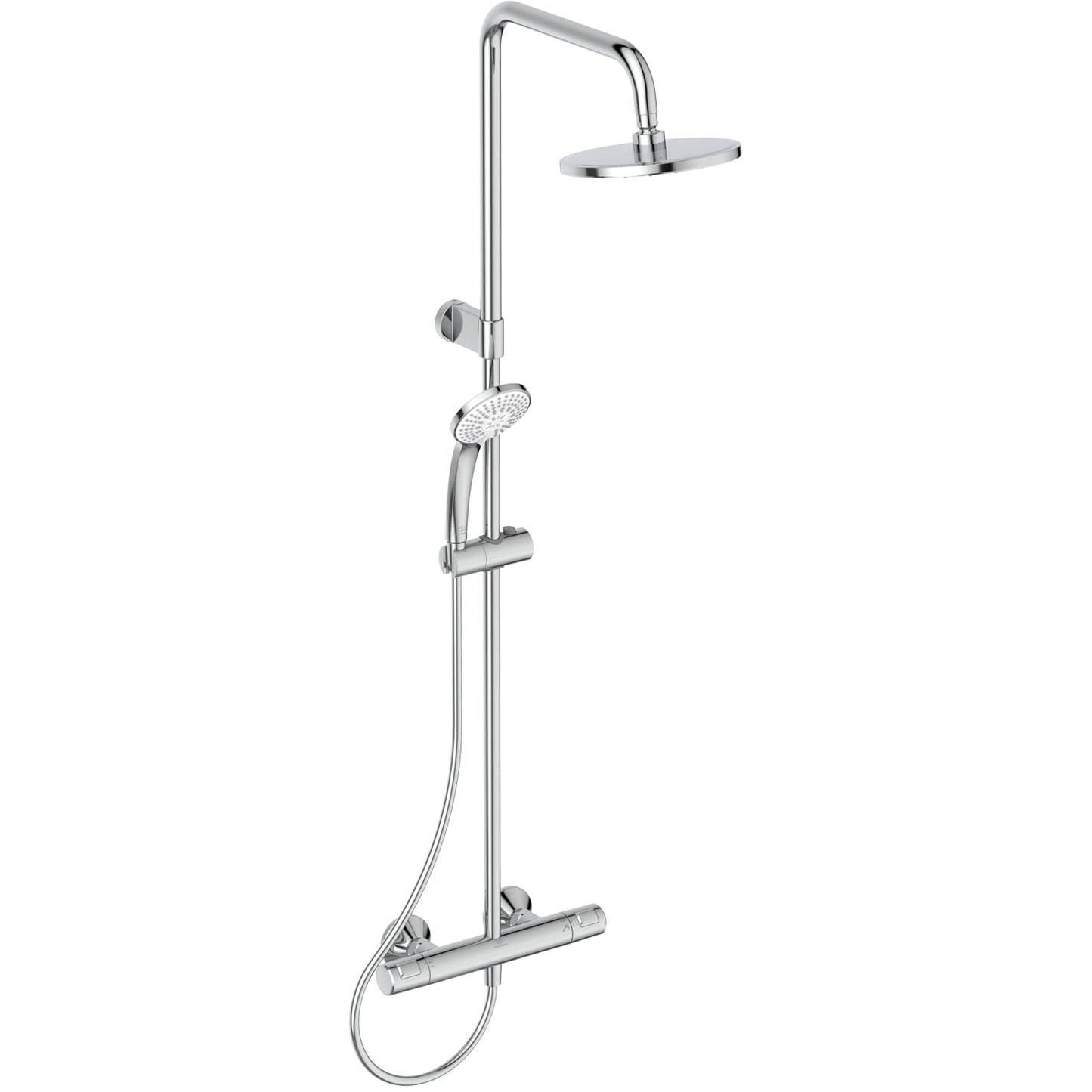 Ideal Standard - Ceratherm T25 Flex Colonna doccia con termostatico esterno, Cromato