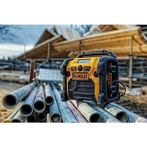 DeWalt DCR020-GB - Compatto Cantiere Radio Dab