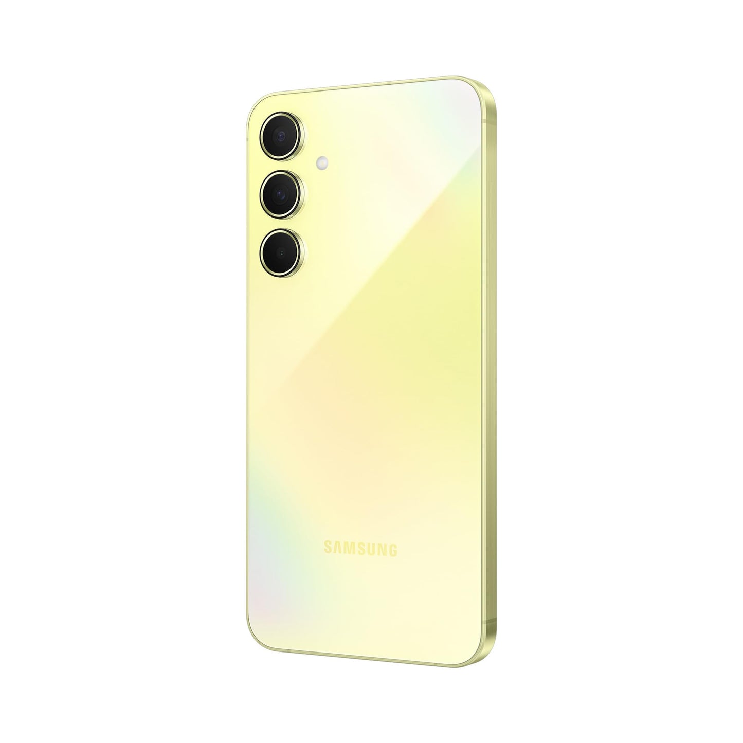 Samsung Galaxy A55 5G, Clear Cover inclusa, Smartphone Android 14, Display FHD+ Super AMOLED 6.6”, 8GB RAM e 256GB di memoria interna espandibile, Batteria 5.000 mAh, Awesome Lemon [Versione Italiana]