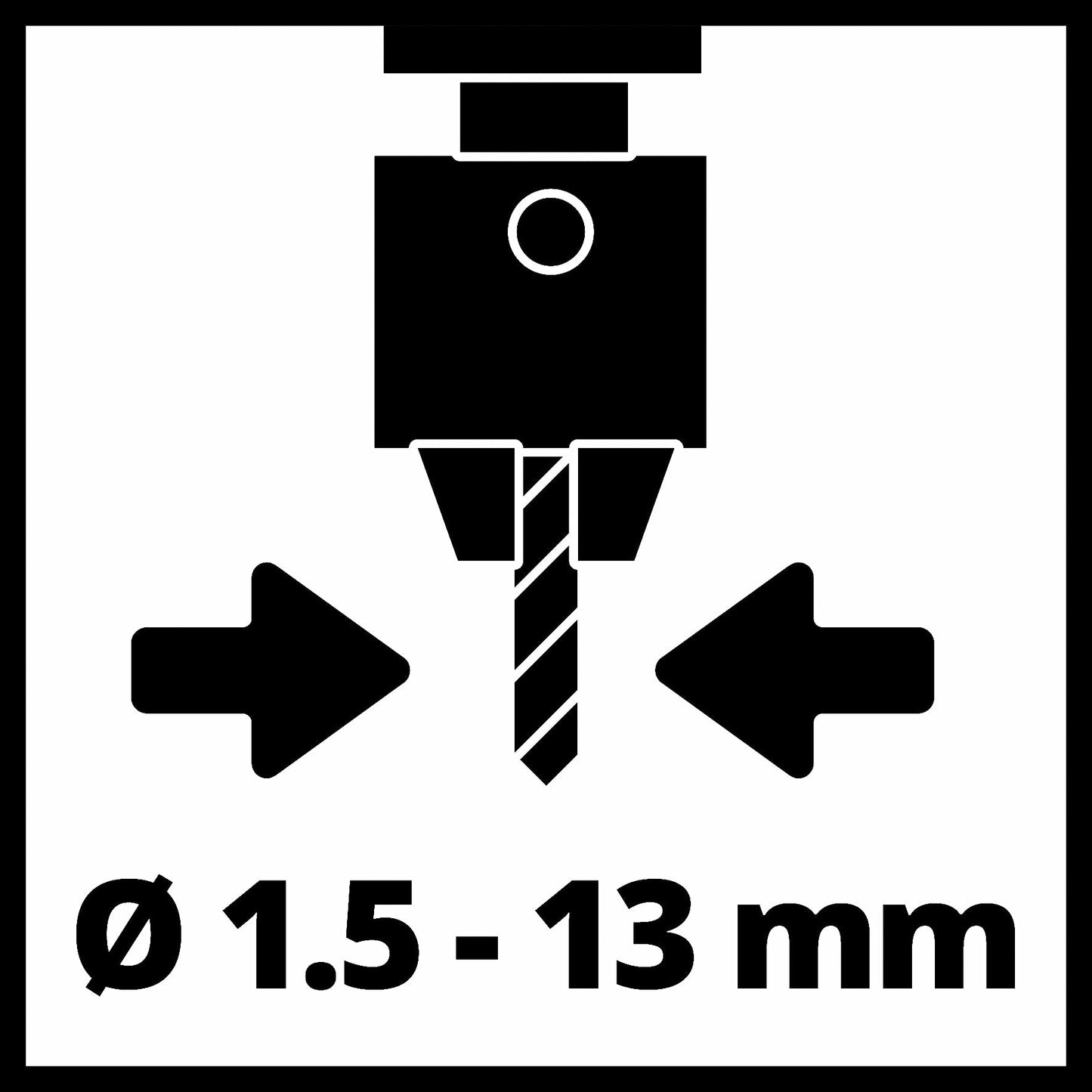 Einhell Trapano a colonna TC-BD 450 (450 W, fino 2650 min-1, 5 livelli, prof. perf. max. 50 mm, indicatore prof. perf., arresto prof. reg., piano a forare inclinabile/rotante e regolabile in altezza)