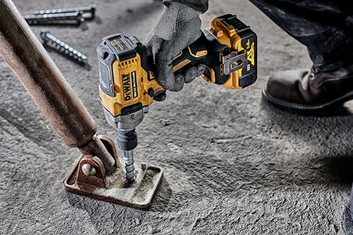 DeWalt XR DCF892N Avvitatore a Percussione a Batteria, 18 V, Attacco Detent Pin, Coppia di Serraggio di 812 Nm, Batteria e Caricabatterie non Inclusi