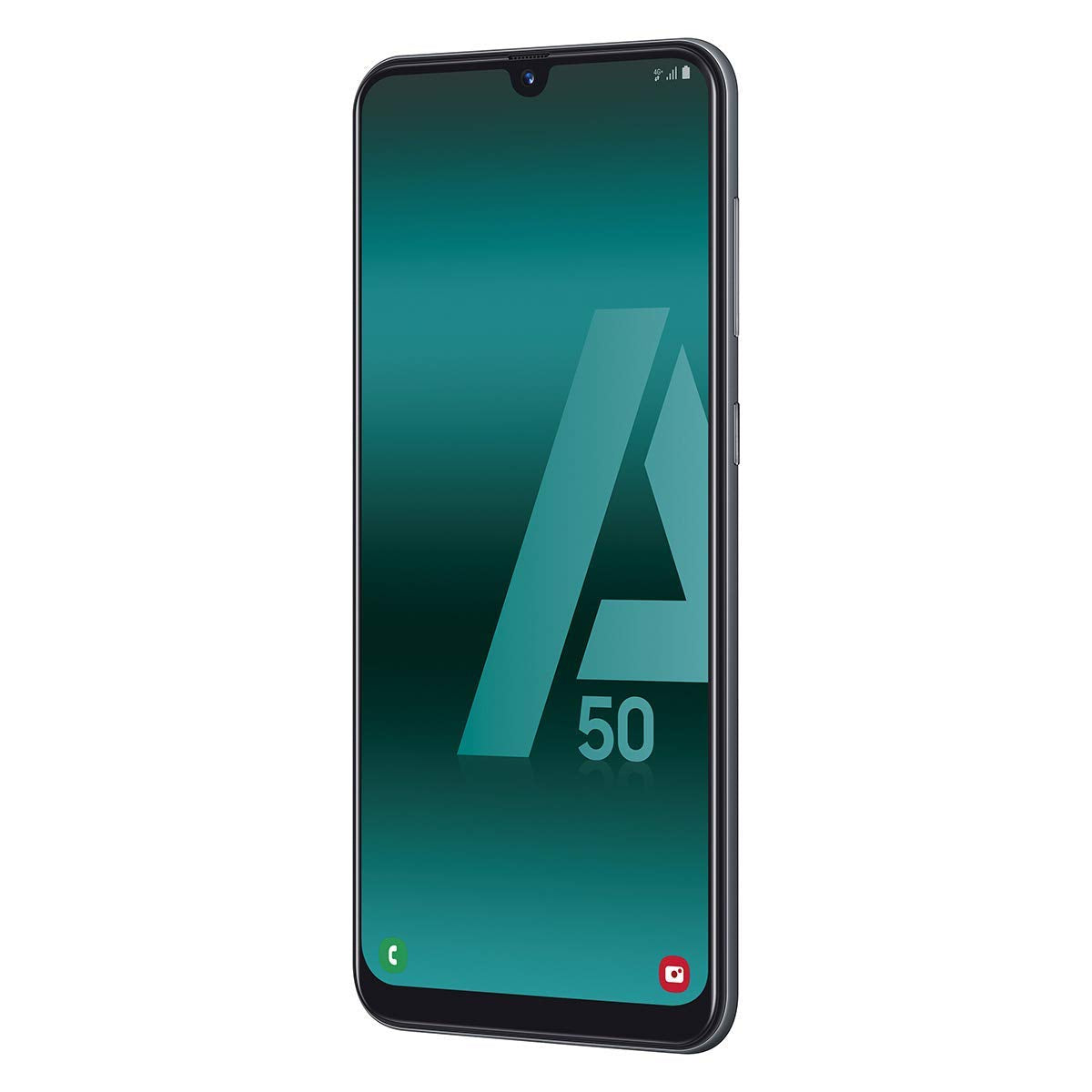 Samsung Galaxy A50 Smartphone, Display 6.4" Super AMOLED, 128 GB Espandibili, RAM 4 GB, Batteria 4000 mAh, 4G, Dual Sim, Android 9 Pie, [Versione Italiana], Black