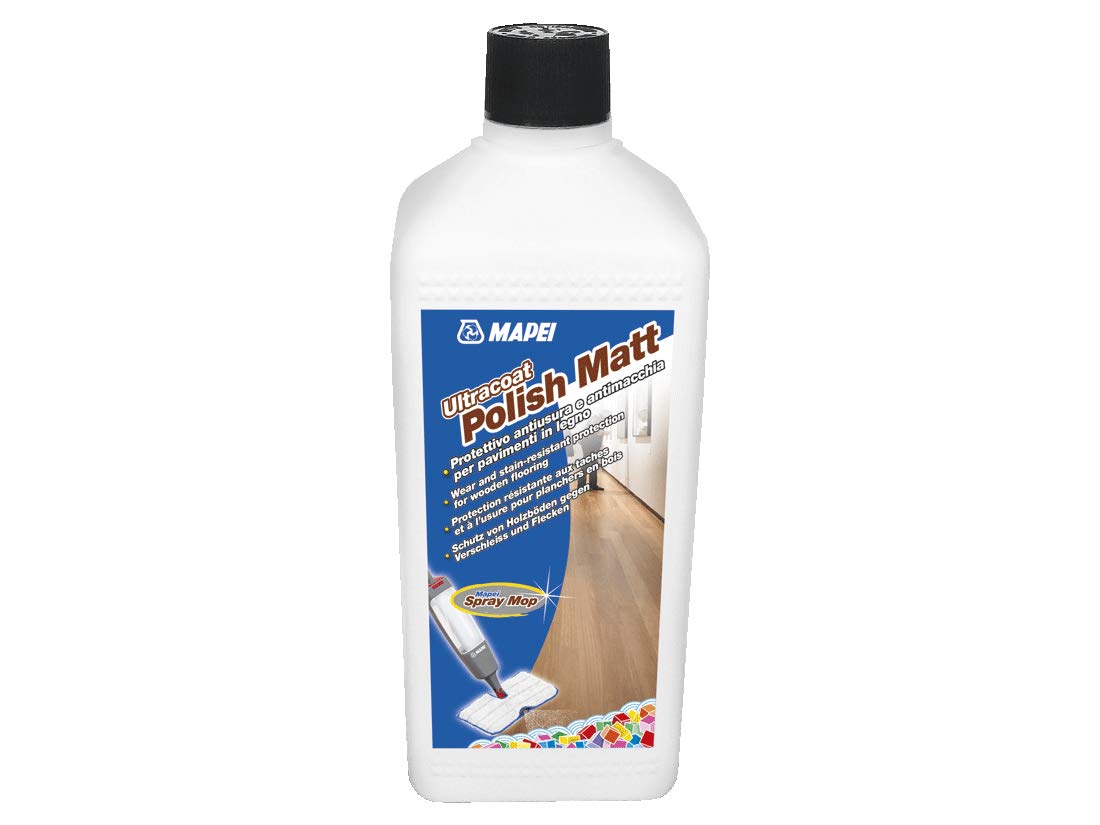 Mapei Ultracoat Polish Matt 1 Lt protettivo per pavimenti in legno