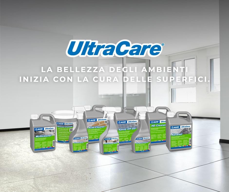 Mapei ULTRACARE Smooth Silicone | Lisciante per Finitura Sigillanti in Fase di Applicazione | Universale, per tutti siliconi e per ogni superficie | Dispenser Erogatore Spray 750 ml.