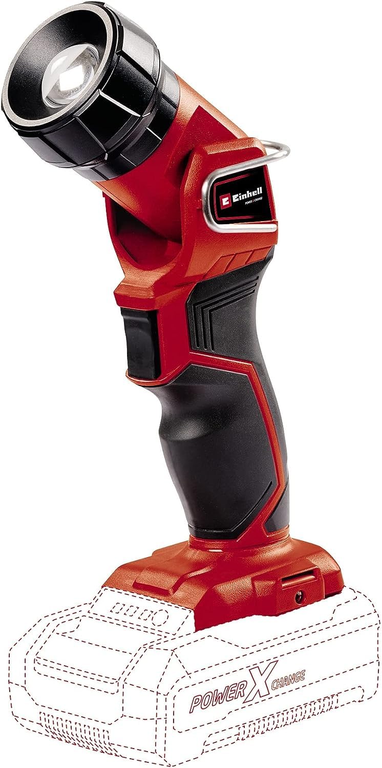 Einhell TC-CL 18 Li H-Solo Lampada a Batteria, Rosso