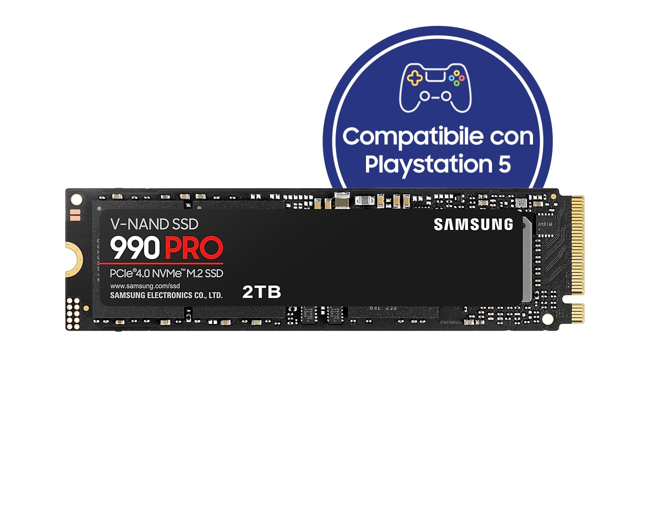 SAMSUNG Memorie 990 PRO M.2 2000 GB PCI Express 4.0 V-NAND MLC NVMe