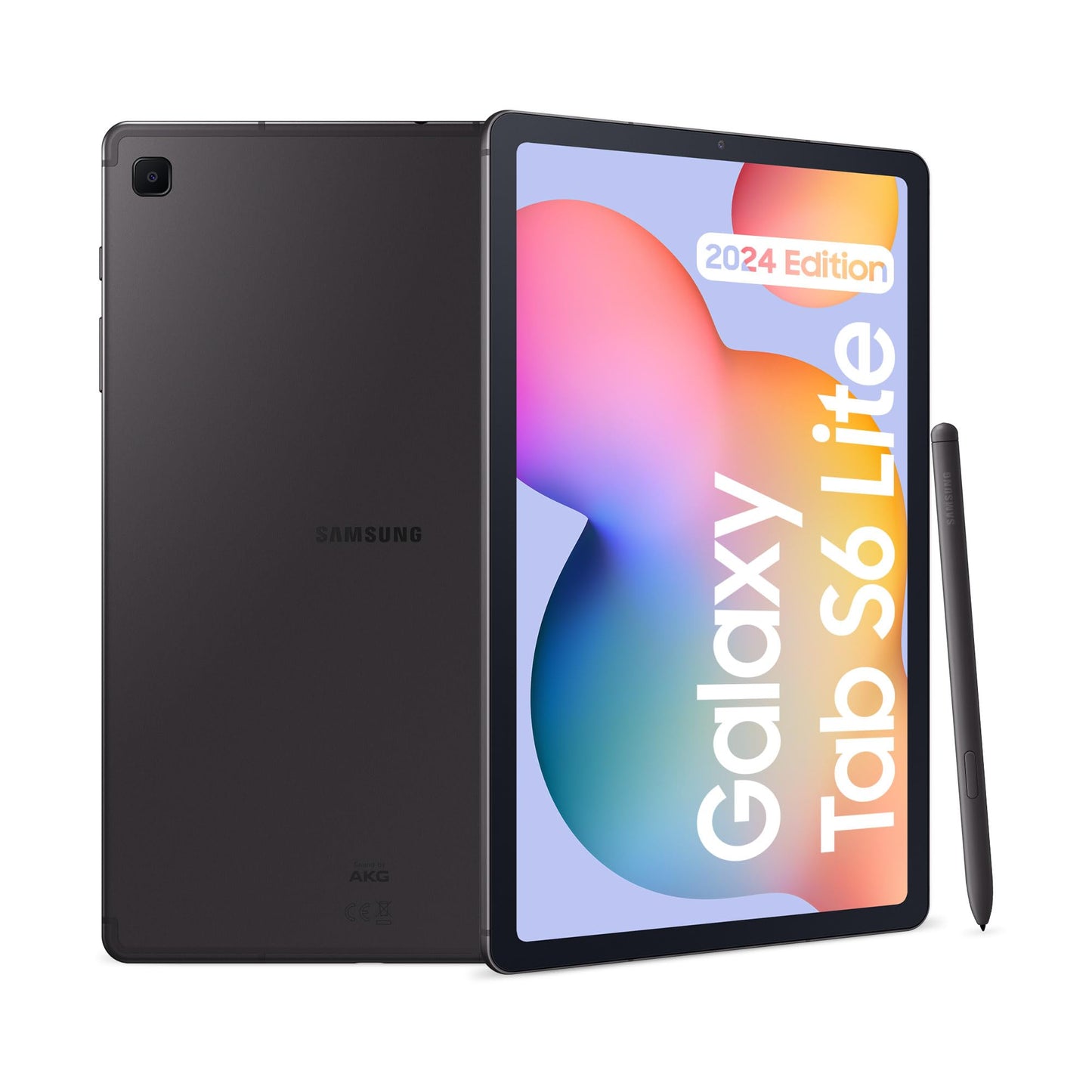 Samsung Galaxy Tab S6 Lite (2024), S Pen, Tablet, 10.4 Pollici Touchscreen LCD TFT, Wi-Fi, RAM 4 GB, 128 GB espandibili, Batteria 7040 mAh, Tablet Android 14 Oxford Gray [Versione italiana] 2024