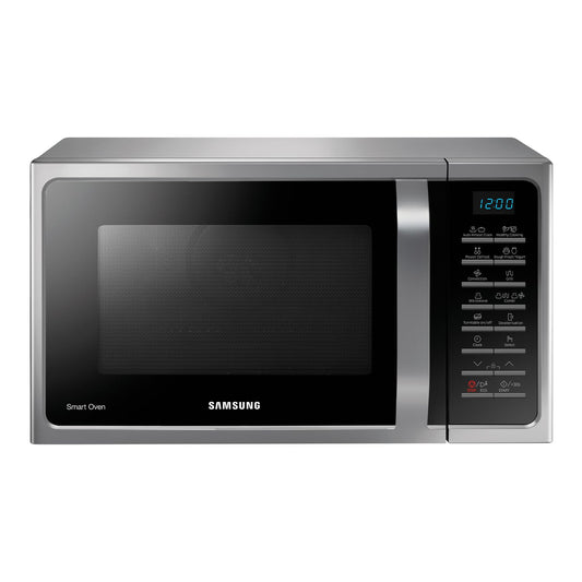 Samsung Forno a Microonde Combinato a libera installazione SmartOven MC28H5015CS/ET, Cottura Ventilata, Microonde + Grill 900 W + 1500 W, 28 L, 52l x 47h x 31p cm, Argento