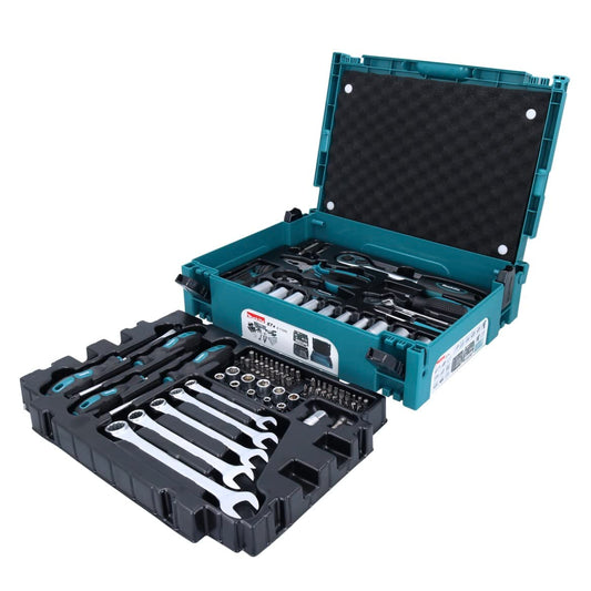 Makita E-11542 87 Pezzi Meccanica Set Fornito in una Custodia Makpac