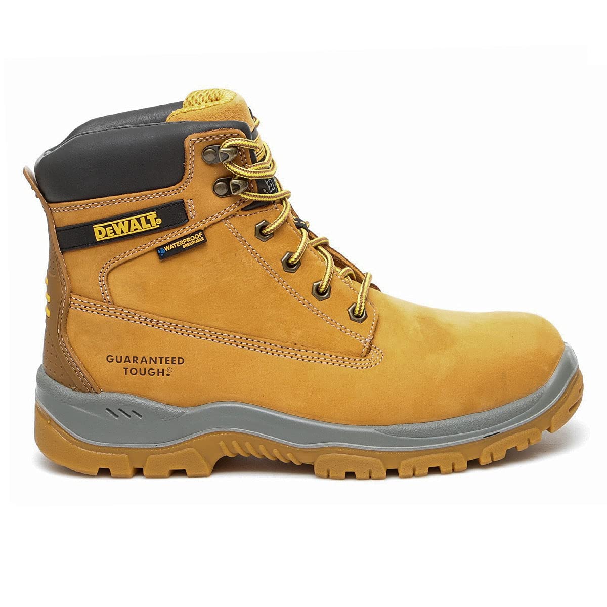 DeWALT Scarpe aninfortunistiche da uomo Titanium, Giallo (Miele), 44