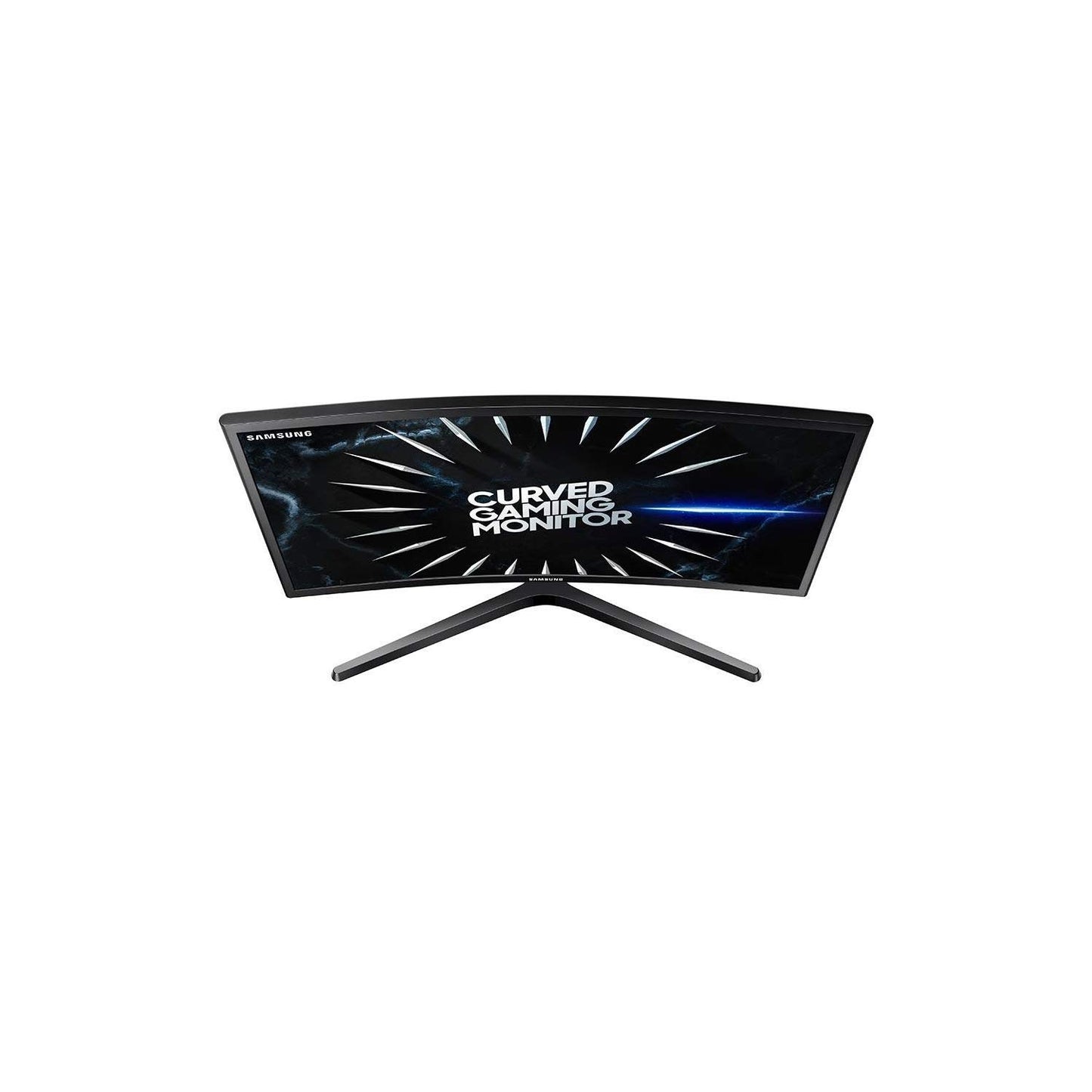 Samsung C24RG50 Monitor Gaming Curvo, 24 Pollici, Full HD, FHD, 1920 x 1080, 4 ms, 16:9, 144 Hz, 1080p, FreeSync, 1 Display Port, 2 HDMI, Base a Doppio Snodo, Nero