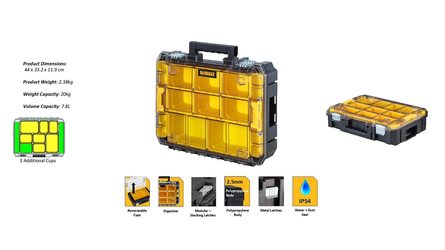 DEWALT DWST82968-1 Tstak V - Unità Porta Minuterie/Elettroutensili