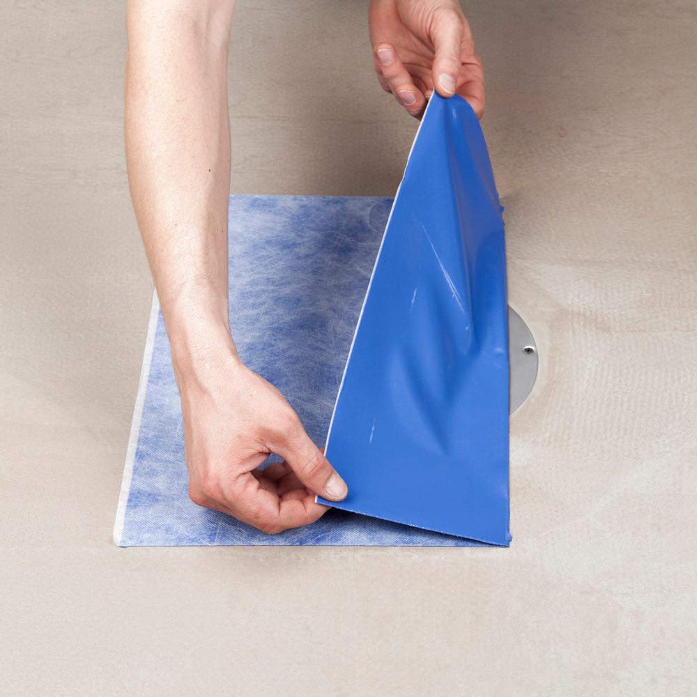 Knauf 423895 - Guarnizione in butile 370 x 370 mm, 1 pezzo, colore: Blu