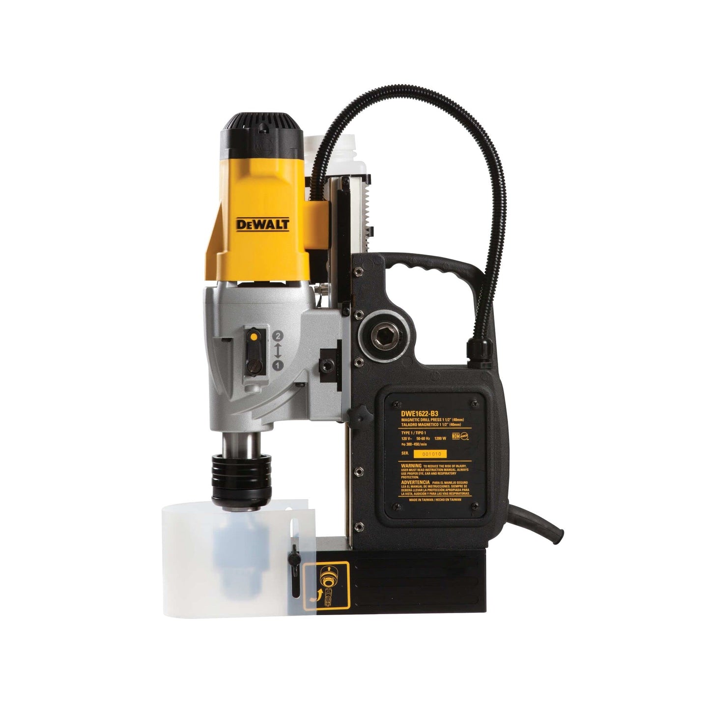 DEWALT trapano a colonna a supporto magnetico, DWE1622K-QS