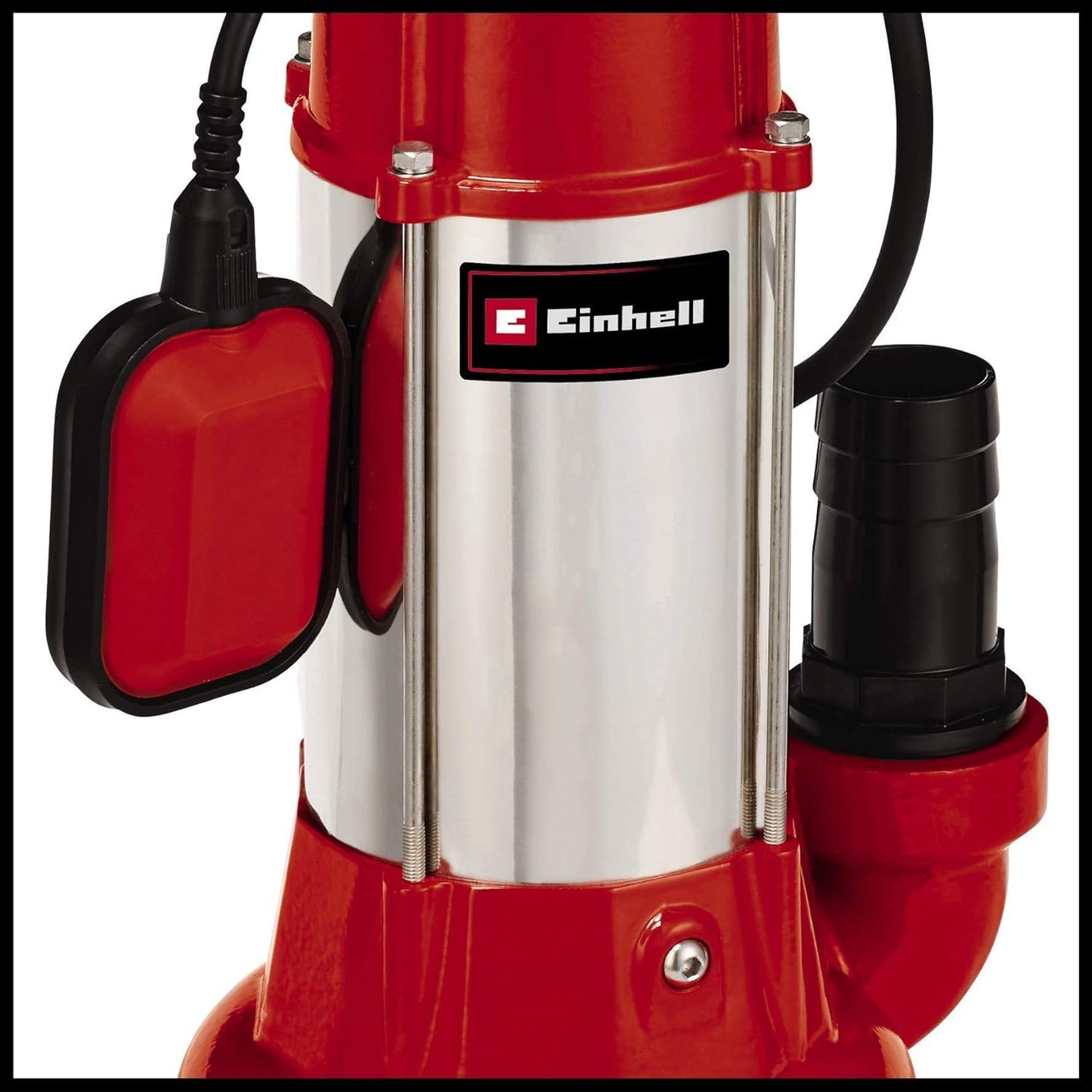 Einhell Pompa per acque scure GC-DP 1340 (1300 W, portata max 23000 L/h, prevalenza 10 m, immersione max 5 m, corpi estranei fino a 40 mm, extra robusta)