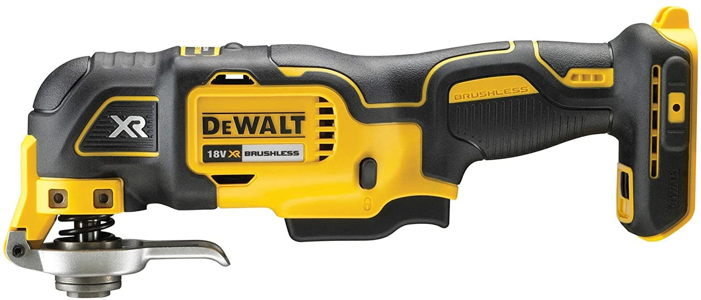 DEWALT Utensile multifunzione 18V Motore BRUSHLESS, DCS356NT-XJ