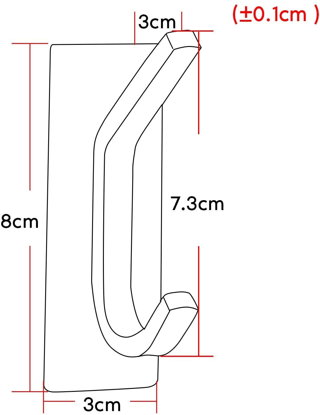 ZUNTO 4 Pezzi Ganci Appendiabiti Adesivi Portasciugamani da Parete Porta Ganci Acciaio Inox Ganci per Bagno e Cucina