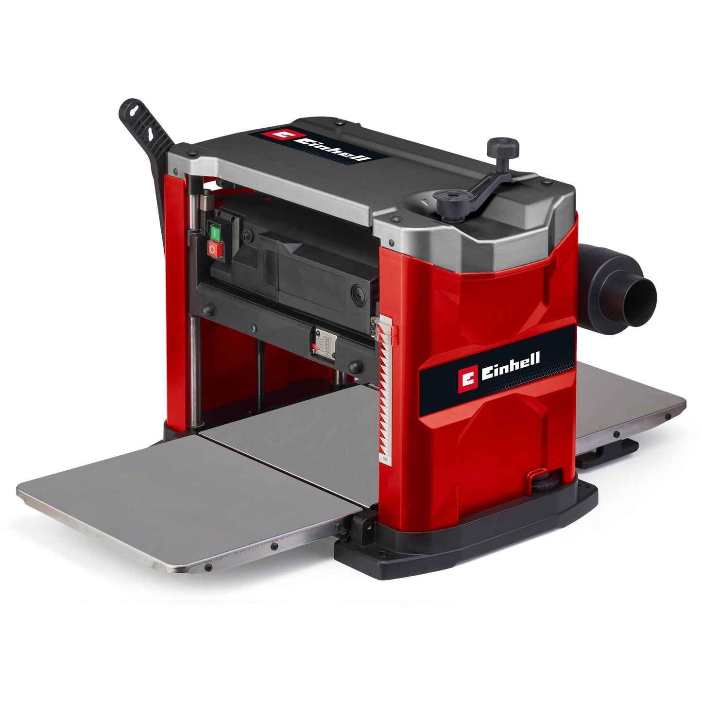 Einhell TE-SP 330 - Spazzolatrice stazionaria (1800 W, 10000 giri/min, larghezza di 330 mm, costruzione stabile per spessore e rimozione fino a 3 mm, 2 lame per spazzolatura reversibili)