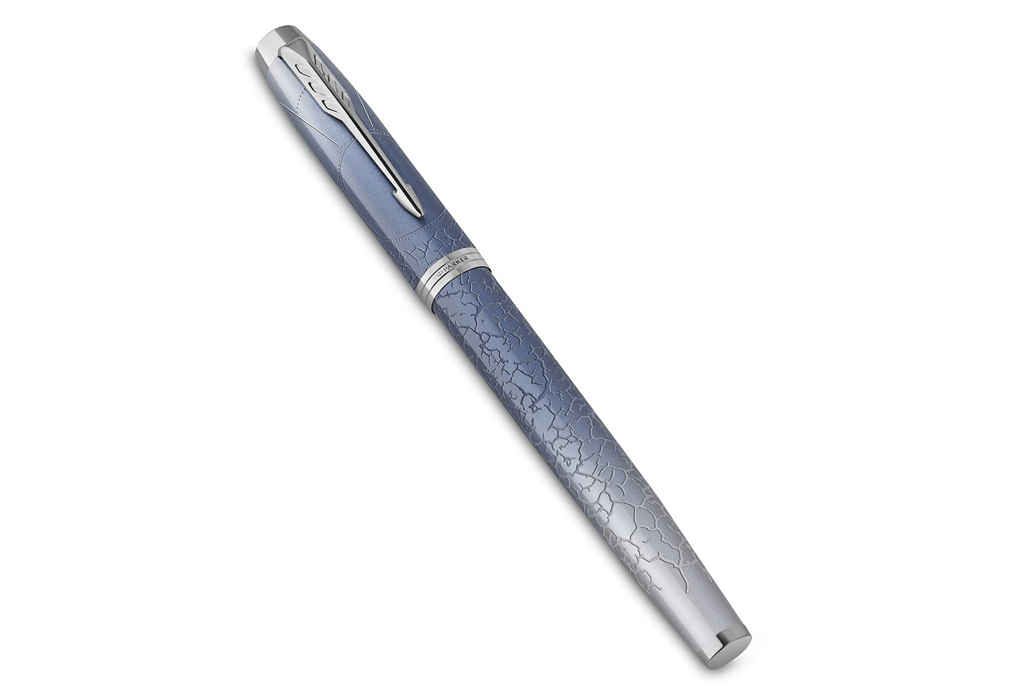 PARKER Penna stilografica IM Premium Special Edition Polar (Silver) M Blu