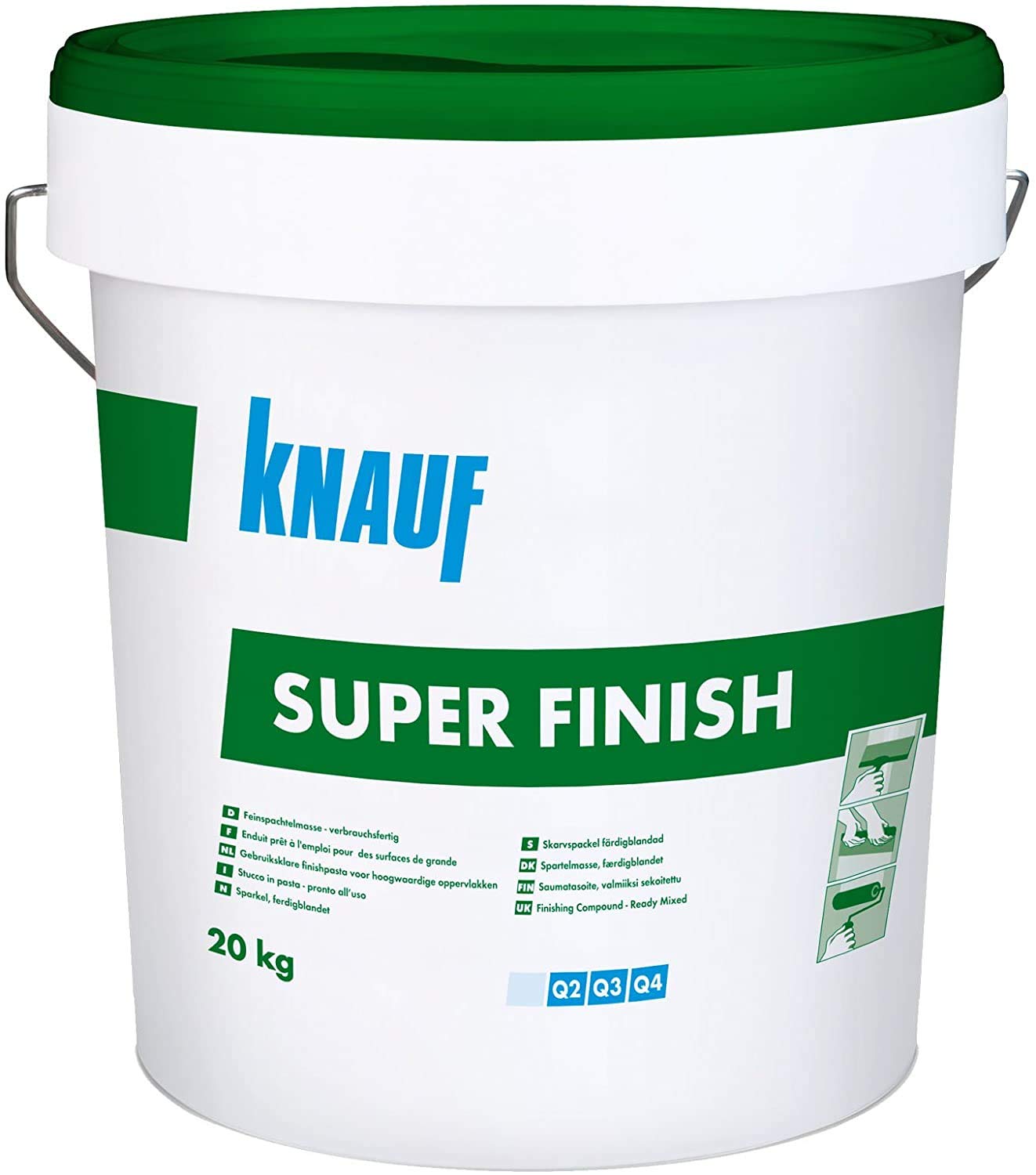 Stucco Super Finish 20 KG Knauf Cartongesso -Iaiadistribuzione