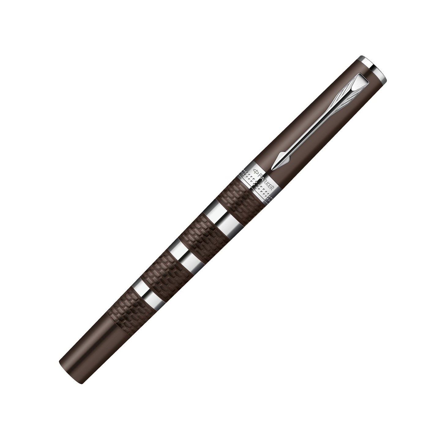 Parker S0959240 - Penna stilografica 5th Ingenuity Rubber and Metal C.C, marrone