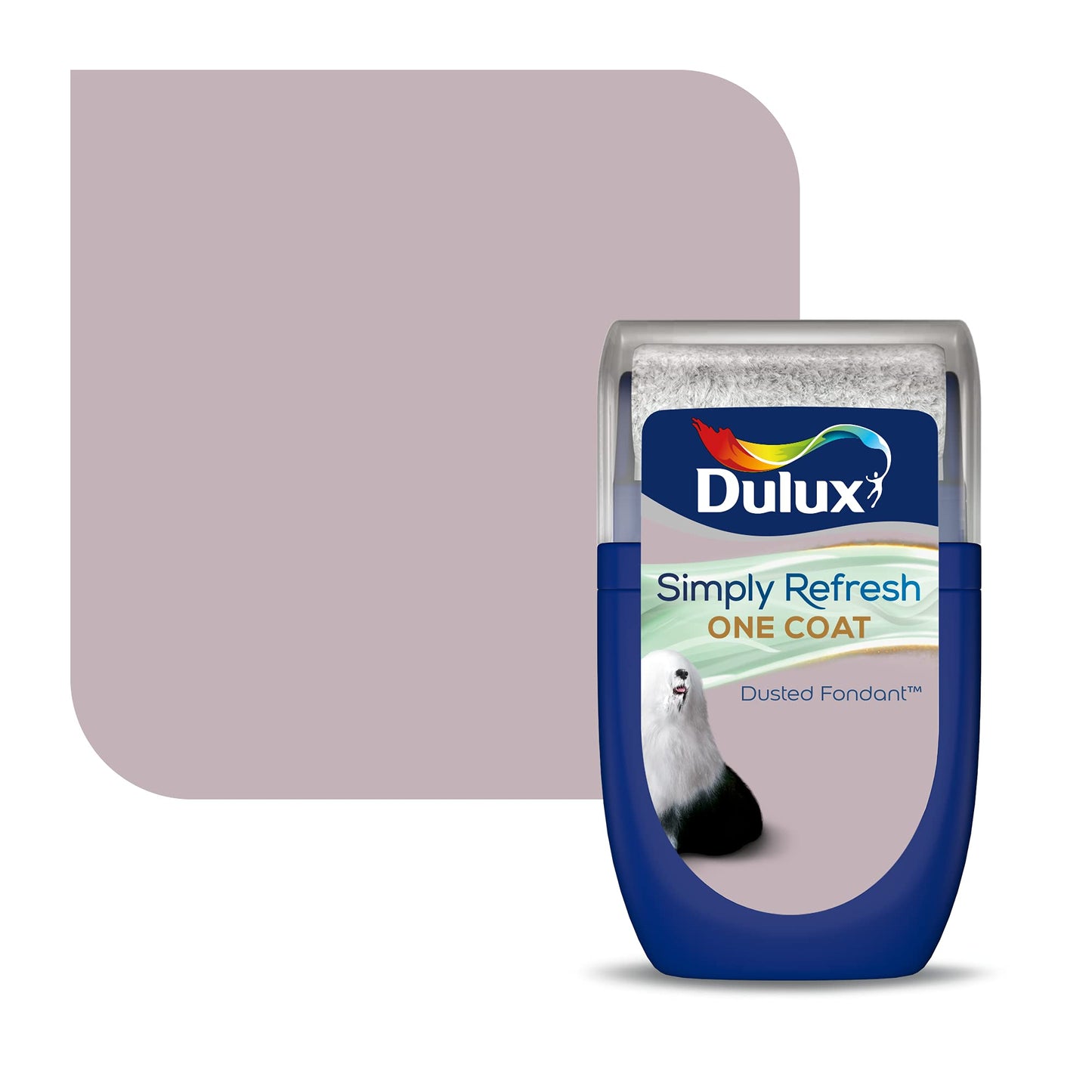 Dulux Simply Refresh 5382906 Vernice emulsione opaca, fondente spolverato, 2,5 l