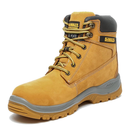 DeWALT Scarpe aninfortunistiche da uomo Titanium, Giallo (Miele), 44