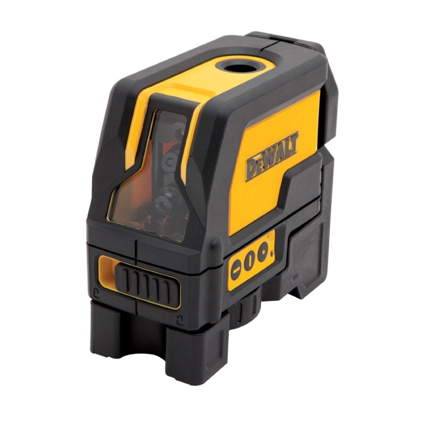 DEWALT DW0822-XJ Livella Laser Piombo e Croce, 4.5 V, Giallo/Nero