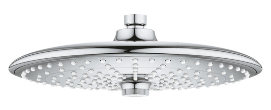 GROHE QUICKFIX |Vitalio Joy 260 |Soffione Doccia a 3 getti |GROHE Water Saving (portata limitata a 9,5 l/min) | Cromo | 26462000