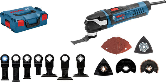 Bosch Professional Multitool Gop 40-30 (Starlock Plus, Motore da 400 Watt, in Valigetta L-Boxx)