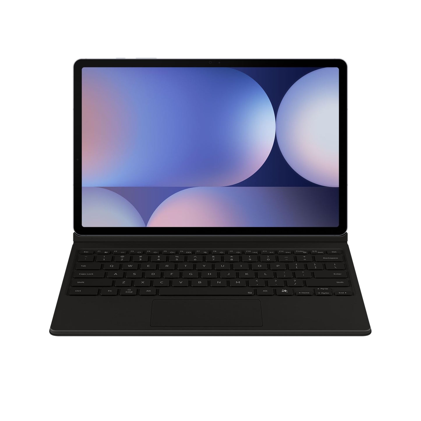 Samsung Book Cover Keyboard Custodia per tablet con tastiera per Galaxy Tab S9+ | S9 FE+ | Tab S10+, Nero