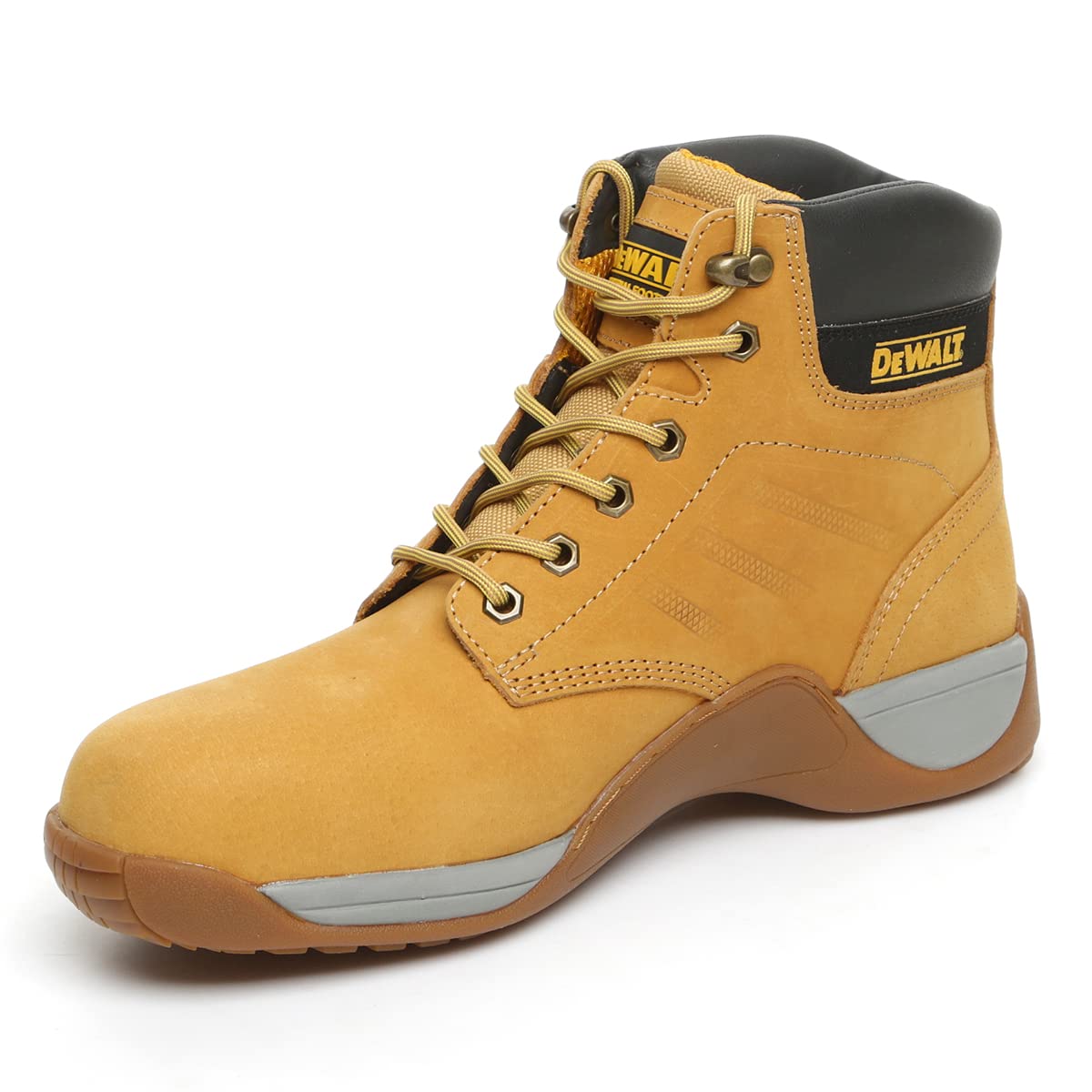 DEWALT Dewbuildwh9, Stivali di Sicurezza Uomo, Giallo, 43 EU