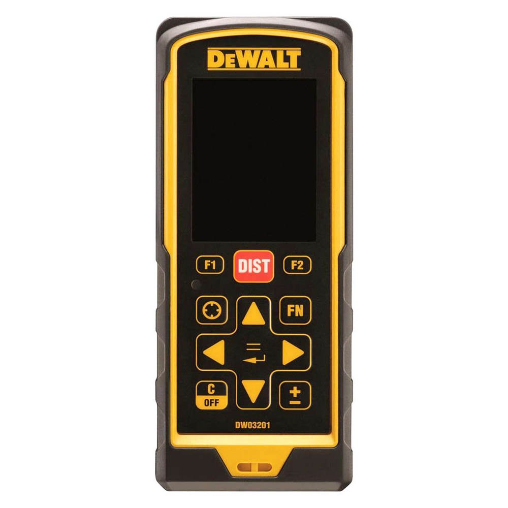 DeWalt Misuratore di distanze laser 200 metri Misura da 0,05 a 200 metri, precisione tipica 1,0 mm, peso 209 gr