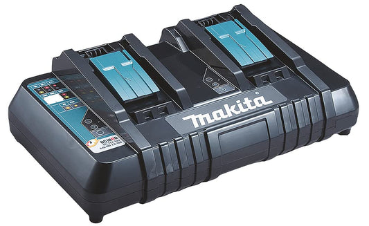 Makita Dc18Rd Caricatore Veloce Per 2 Batterie Allo Stesso Tempo 220V