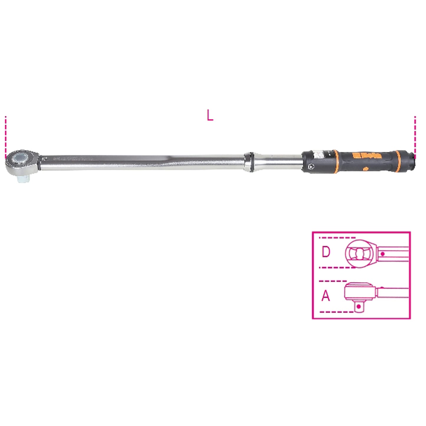 Beta Tools 6670030 DINABeta 300NM Quadro SCORR. 1/2 N /30, 667N/30