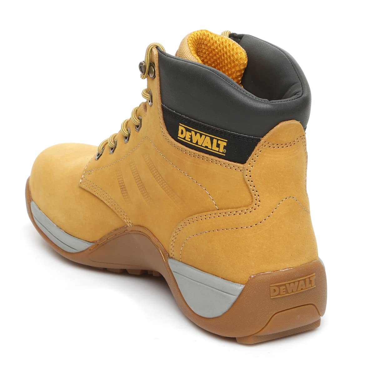 DEWALT Dewbuildwh9, Stivali di Sicurezza Uomo, Giallo, 43 EU